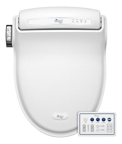 Asiento De Inodoro Bidet  By Bemis Bb-1000w, Agua Tibia, Ala