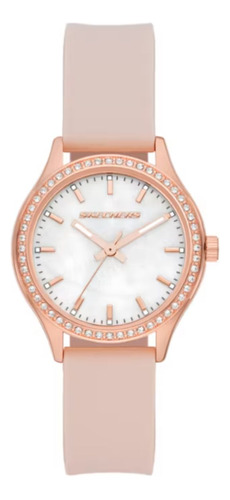 Reloj Para Mujer Skechers Starline Sr6252 Rosa