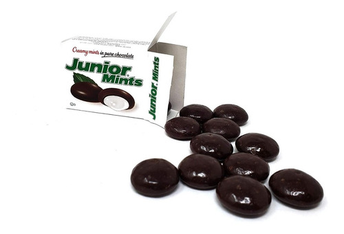 Chocolates Con Menta Junior Mints Snack Size 16 Cajitas 288g