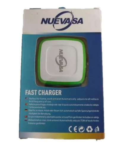 Smart Fast Charger 2 Usb Cargador Rapido