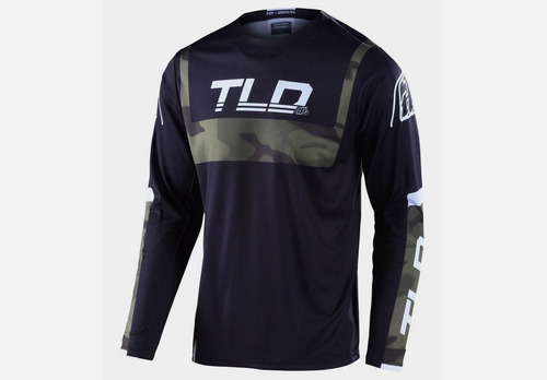 Jersey Tdl Mens Mx Offroad Ejército Verde