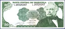 Comprar Billete De 20 Bolívares L8 Mayo 31 1990 José Antonio Páez