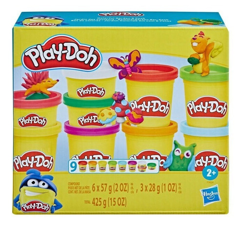 Play Doh Neon 8 Pack Latas
