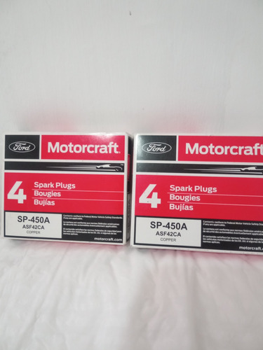 Bujías Motorcraft  Motor 301/351 8 Cil.