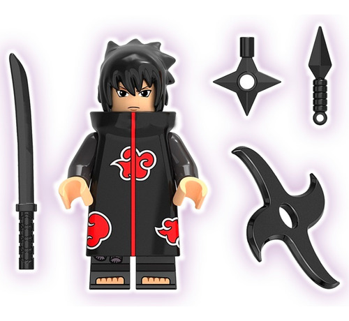 Minifiguras Anime Naruto Sasuke Shippuden Itachi Os Gamer 