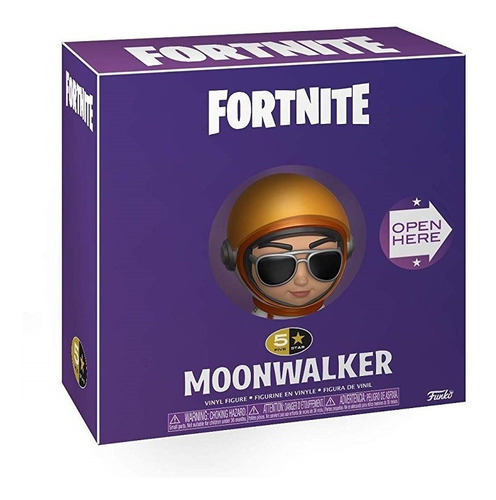 Figura Funko 5 Five Star Fortnite Moonwalker