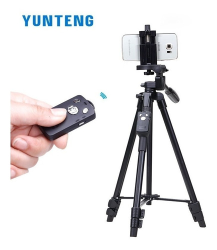 Trípode Yunteng Vct 5208 + Control Bluetooth + Estuche*itech