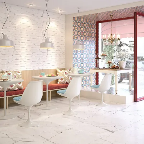 Porcelanato Carrara 80x80 Pulido Vitrificado* Ceusa Venatino
