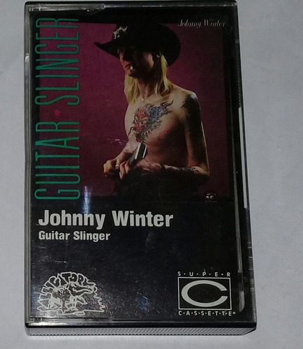 Johnny Winter - Guitar Slinger - Cassette Importado / Kktus