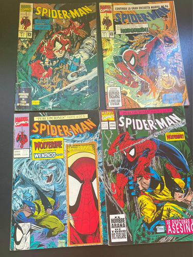 Lote Comics Spider Man Mc Farlane Columba Y Jamas Contadas 1