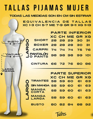 Pijamas Para Parejas Invierno Algodón Jpa153 Dúo Twins