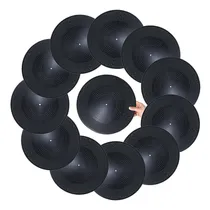 Comprar 12 Disco Vinilo Decorativo Enblanco Para Estetica Pared