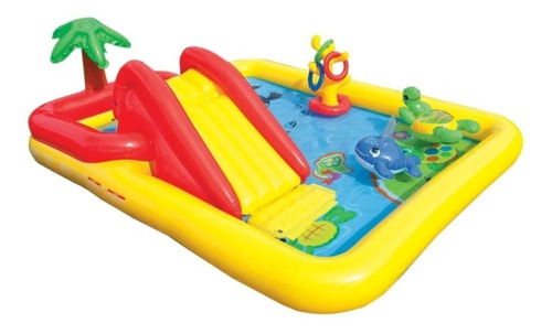 Pileta Inflable Playcenter Ocean 254x196x79cm C