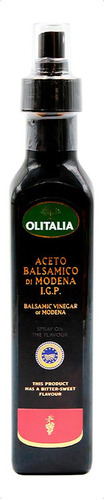Aceto Balsâmico Di Modena Em Spray Olitalia 250ml