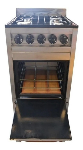 Imagen 2 de 5 de Cocina Industrial Familiar 4 Hornallas Mini 50cm Eg