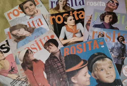 Lote Revistas Rosita Con Moldes. J