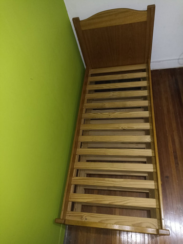 Cama Marinera Con Cómoda De Madera Maciza 