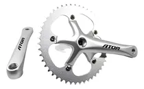 Comprar Catalina Biela Atom Bicicleta Fixie 48 Dientes Plateado