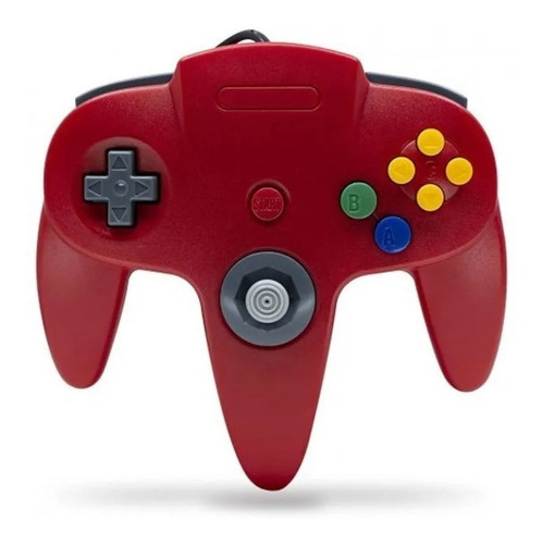 Control Para Nintendo 64 N64 Con Cable Teknogame 