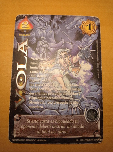 Vola. Ragnarök. Carta Mitos Y Leyendas Salo 