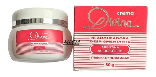 Crema Divina Antimancha Arbutina Ácido Kójico Vitamina E×30g