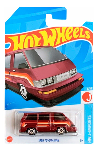 Hotwheels 1986 Toyota Van #95 2023 