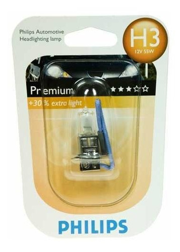 Lampara Philips Halogena 12v 55w H3 =01658