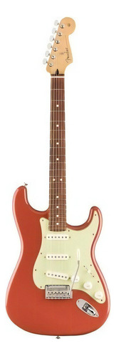 Guitarra eléctrica Fender Player Stratocaster de aliso 2010 sonic red brillante con diapasón de granadillo brasileño