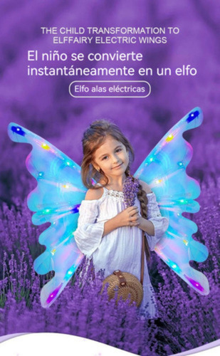 Alas De Mariposa Eléctricas Alas De Hadas Musicales Con