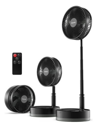 Koonie Ventilador Plegable, Ventilador Plegable De 8 Pulgada