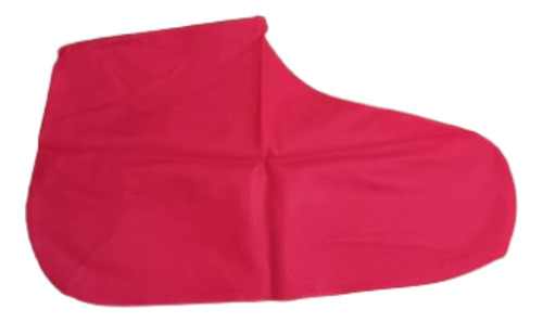Protector Impermeable - Silicona - Cubre Zapatillas - Lluvia Rojo L