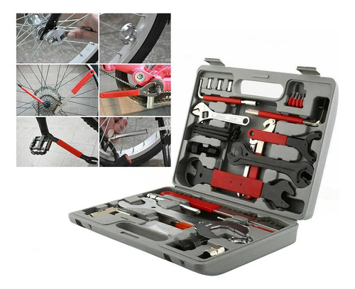 Promotor Kit Herramienta Para Bicicleta 44 Pieza Reparacion