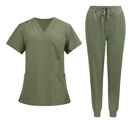 Conjunto De Uniformes De Enfermería Para Mujer, Trajes De