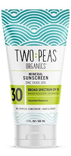 Two Peas Organics - Loción De Protección Solar Spf 30 Totalm