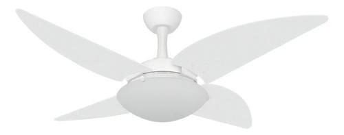 Ventilador De Teto Ventax Uno 4 Pás Branco Moderno Luxo 110v