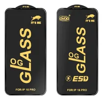 Comprar Vidrio Templado Para iPhone 16 Pro  High Quality Full Glue
