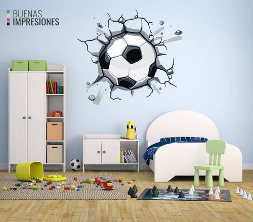 Imagen 2 de 5 de Vinilos Decorativos Infantil, Varon, Pelota 1 X 1 Metro