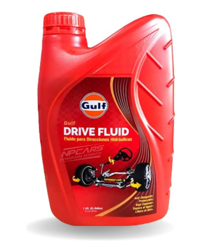 Aceite Para Direccion Hidraulica Gulf Drive Fluid 1 L-npcars