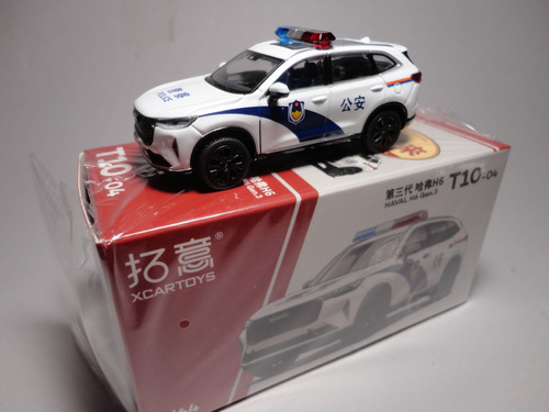 Xcartoys Great Wall Motors Haval H6 Policia 1/64