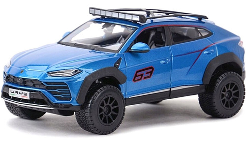 Miniatura Carro Lamborghini Urus 1/24 Azul Maisto