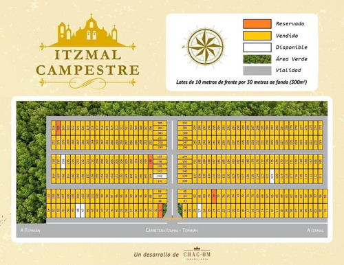 Ultimos Lotes En Izamal Yucatan, Pueblo Magico Con Estacion Del Tren Maya.
