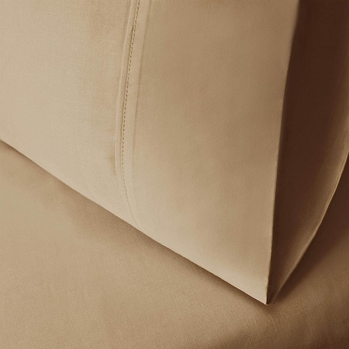 King Pillowcases 400-thread Long-staple Peled Algodón, Juego