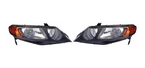 Faros Honda Civic Emotion Americanos 2006 2007 2008 2009 