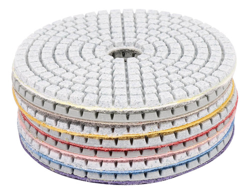 Juego De 32 Almohadillas De Pulido De Diamante De 4 Pulgadas