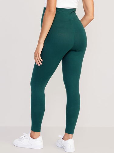 Leggings De Jersey Full Panel De Maternidad Old Navy
