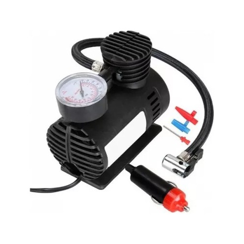 Compresor de aire mini a batería portátil Iael VA-002 10L 12V negro
