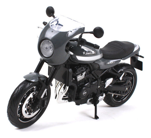 Kawasaki Z900rs 50th Miniatura Metal Motocicleta Retra 1/12