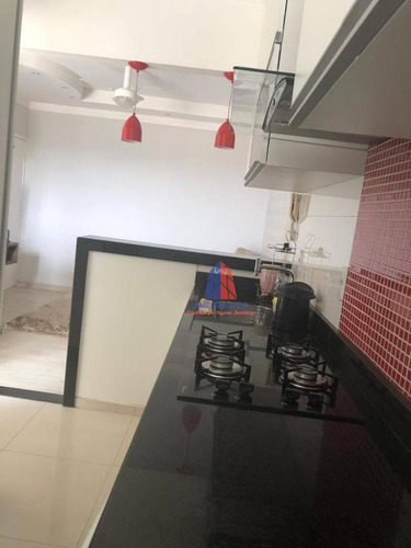 Apartamento Com 3 Dormitórios À Venda, 60 M² Por R$ 230.000 - Residencial Campos Verdes - Parque Universitário - Americana/sp - Ap0972