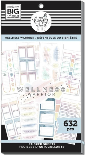 Sticker Book Wellness Warrior Happy Planner 