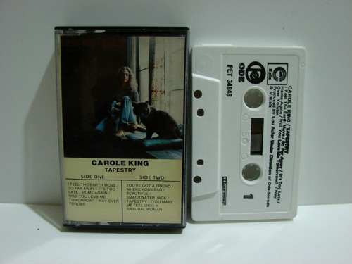 Carole King Tapestry Cassette C/2 Canadá 